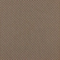 Baumwollpopeline 4mm Sterne - dunkelsand