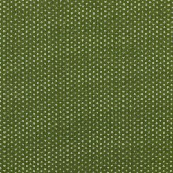 Baumwollpopeline 4mm Sterne - dunkelwaldgrün