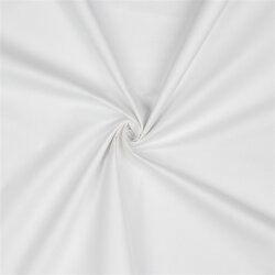 Baumwollpopeline *Vera* Uni - weiss