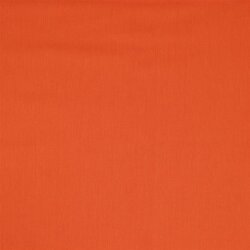 Baumwollpopeline *Vera* Uni - flammenorange