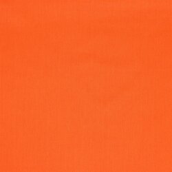 Baumwollpopeline *Vera* Uni - orange