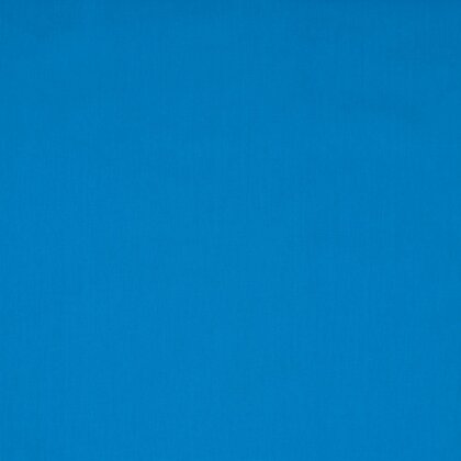 Baumwollpopeline *Vera* Uni - wasserblau