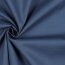 Baumwollpopeline *Vera* Uni - jeansblau