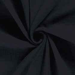 Musselin Uni *Marie* - dunkelblau