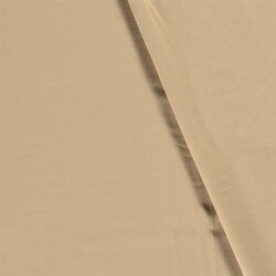 Baumwolljersey *Mila* Uni - beige