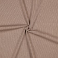 Rippenjersey *Vera* - taupe