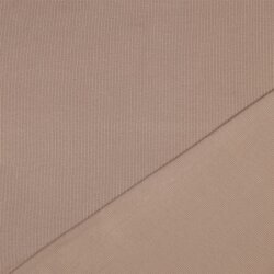 Rippenjersey *Vera* - taupe