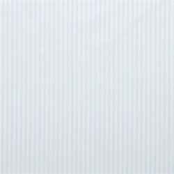 Baumwollpopeline Streifen 5mm - kaltmint