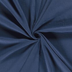 Musselin Uni *Marie* - royalblau