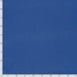 Musselin Uni *Marie* - royalblau