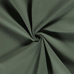 Waffelpiqué *Marie* 6mm Uni - dunkelaltmint