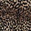French Terry Digital Leo-Regenbogenstreifen  - beige