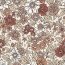 Baumwolljersey Herbstblumen - cremebeige