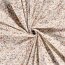 Rippenjersey Digital HerbstBlumen - creme
