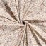Rippenjersey Digital HerbstBlumen - creme
