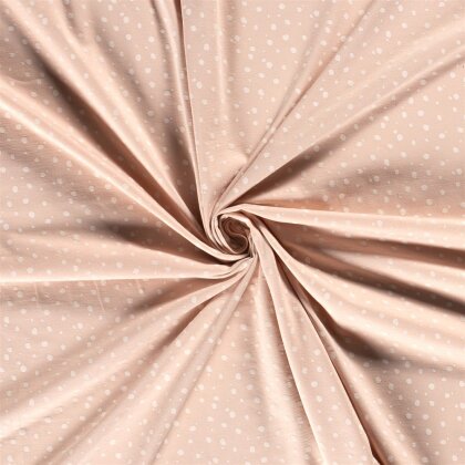 Baumwolljersey wilde Tupfen soft rosa