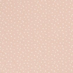 Baumwolljersey wilde Tupfen soft rosa