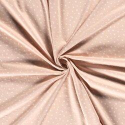 Baumwolljersey wilde Tupfen soft rosa