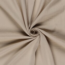Musselin Uni *Marie* - hellbeige
