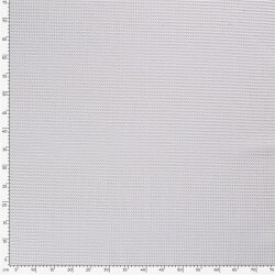 Waffelpiqué *Marie* 6mm Uni - weiss