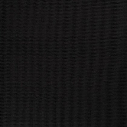 Waffelpiqué *Marie* 6mm Uni - schwarz