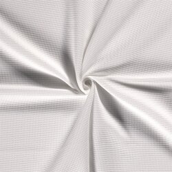 Waffelpiqué *Marie* 2mm Uni - weiss