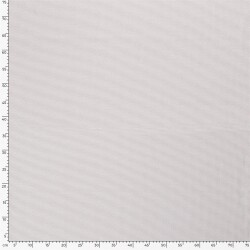 Waffelpiqué *Marie* 2mm Uni - weiss