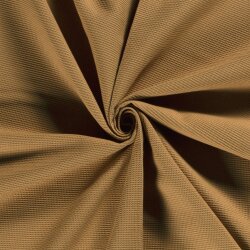 Waffelpiqué *Marie* 2mm Uni - dunkel beige
