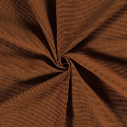Waffelpiqué *Marie* 2mm Uni - kupfer