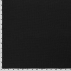 Waffelpiqué *Marie* 2mm Uni - schwarz
