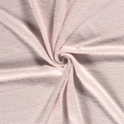 Frottee *Marie* Uni - rosa