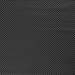 Baumwollpopeline Herzen 5mm - schwarz