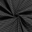 Baumwollpopeline Herzen 5mm - schwarz