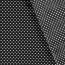 Baumwollpopeline Herzen 5mm - schwarz