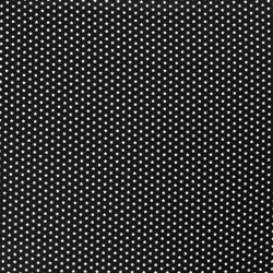 Baumwollpopeline Sterne 10mm - schwarz