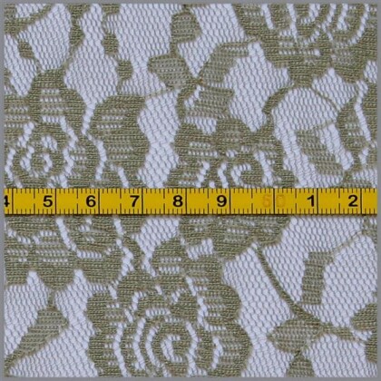 Mesh Spitze *Sophia* Blumen lorbeer