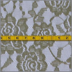 Mesh Spitze *Sophia* Blumen lorbeer