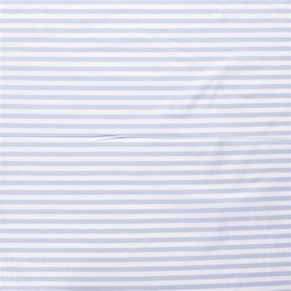 Baumwolljersey Streifen 10mm - hellblau/weiss