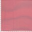 Baumwolljersey Streifen 10mm - rot/weiss