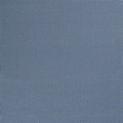 Musselin verstreute Goldtupfen – jeansblau