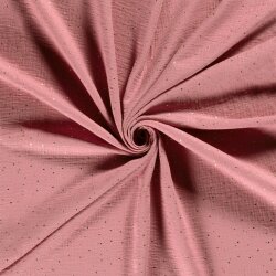 Musselin verstreute Goldtupfen – rosa
