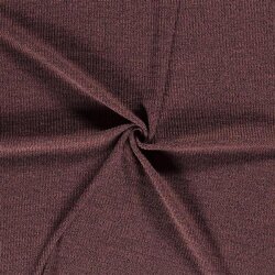 Baumwollstrick *Marie* Uni melange - antik pink