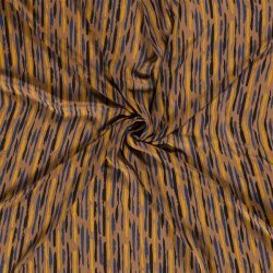Chiffon Streifen karamel
