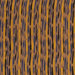 Chiffon Streifen karamel