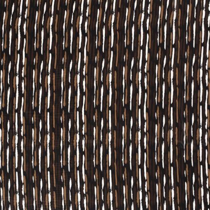 Chiffon Streifen schwarz