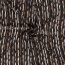 Chiffon Streifen schwarz