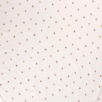 Baumwolljersey kleine Sonnen - creme
