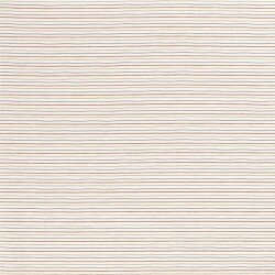 Baumwolljersey feine beige Streifen - creme