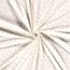 Baumwolljersey Konfetti - creme