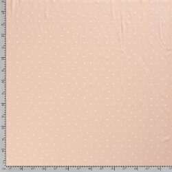 Baumwolljersey Konfetti soft rosa